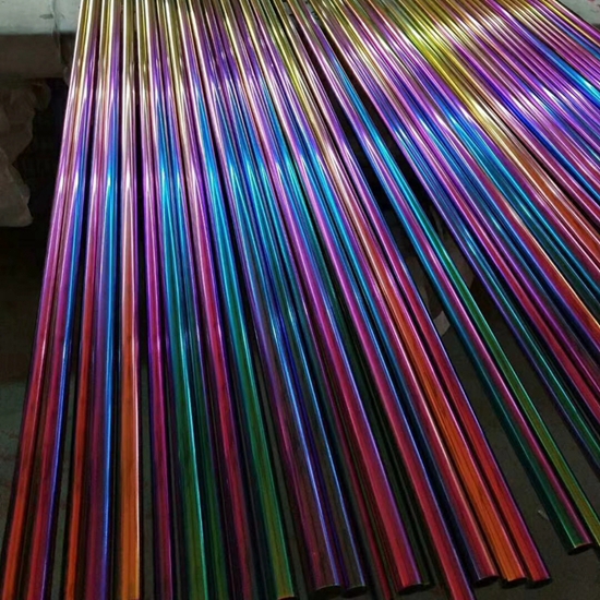 Thin Colorful Stainless Steel Tubing for Building