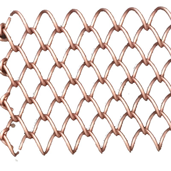 Color Coated Metal Wire Curtain for Building