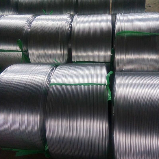 China Food Grade Pure Aluminum Tube Coil for Aire Conditioning