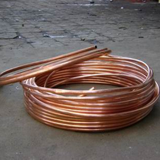 Air Cooler Copper Based Alloy 110 Copper Coil Tube