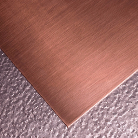 Bending China Cost 4*8 Copper Sheet