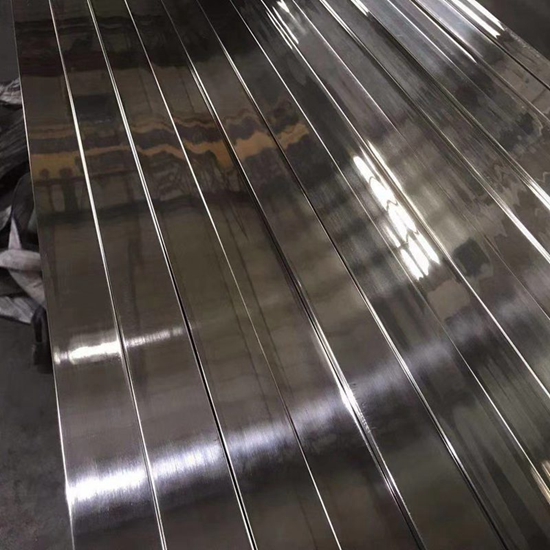 Polished Mild Stainless Steel Square Tube