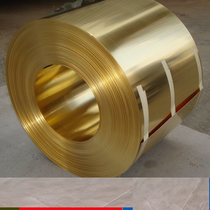Beryllium DPC 0.1MM Brushed Copper Strip