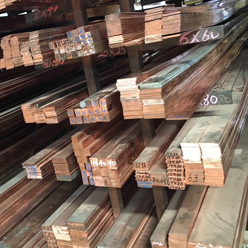 ACDC Bare Breaker Chart 20*5 Copper Busbar for Lithium Battery