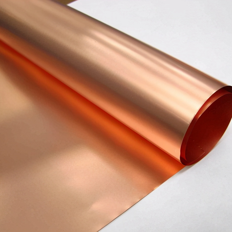 Bare Decorative Electrolytic Weight 0.01mm Copper Strip